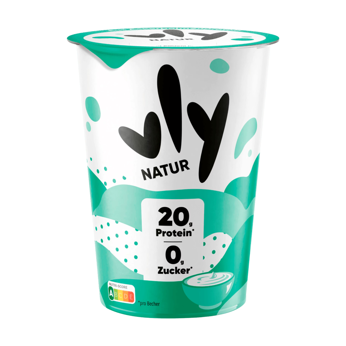 vly Natur ohne Zucker Joghurtalternative 400g