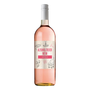Alkoholfreier Wein Hauswein rose 1l