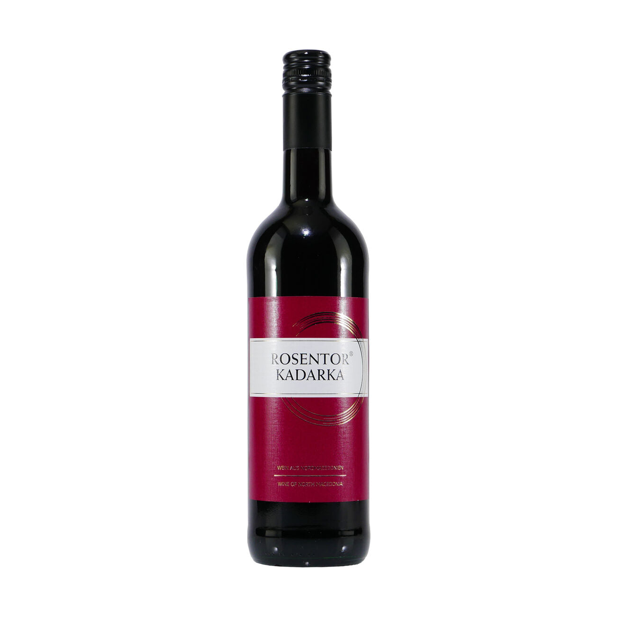 Rosentor Kadarka rot VSIG Vin de Macedoine du Nord 0,75l
