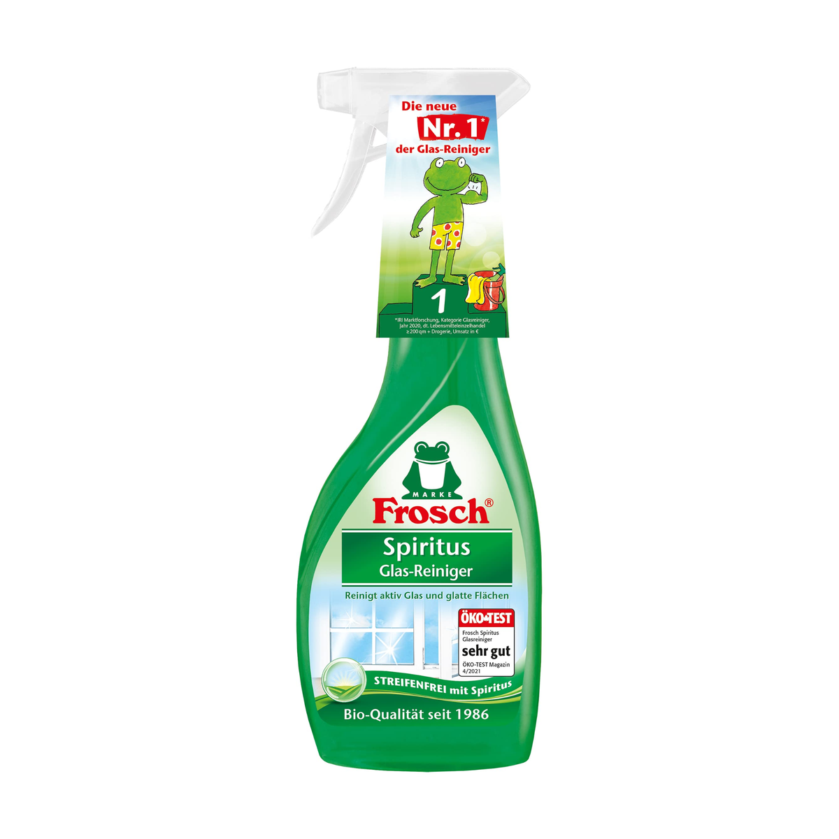 Frosch Glas-Reiniger Spiritus 500ml