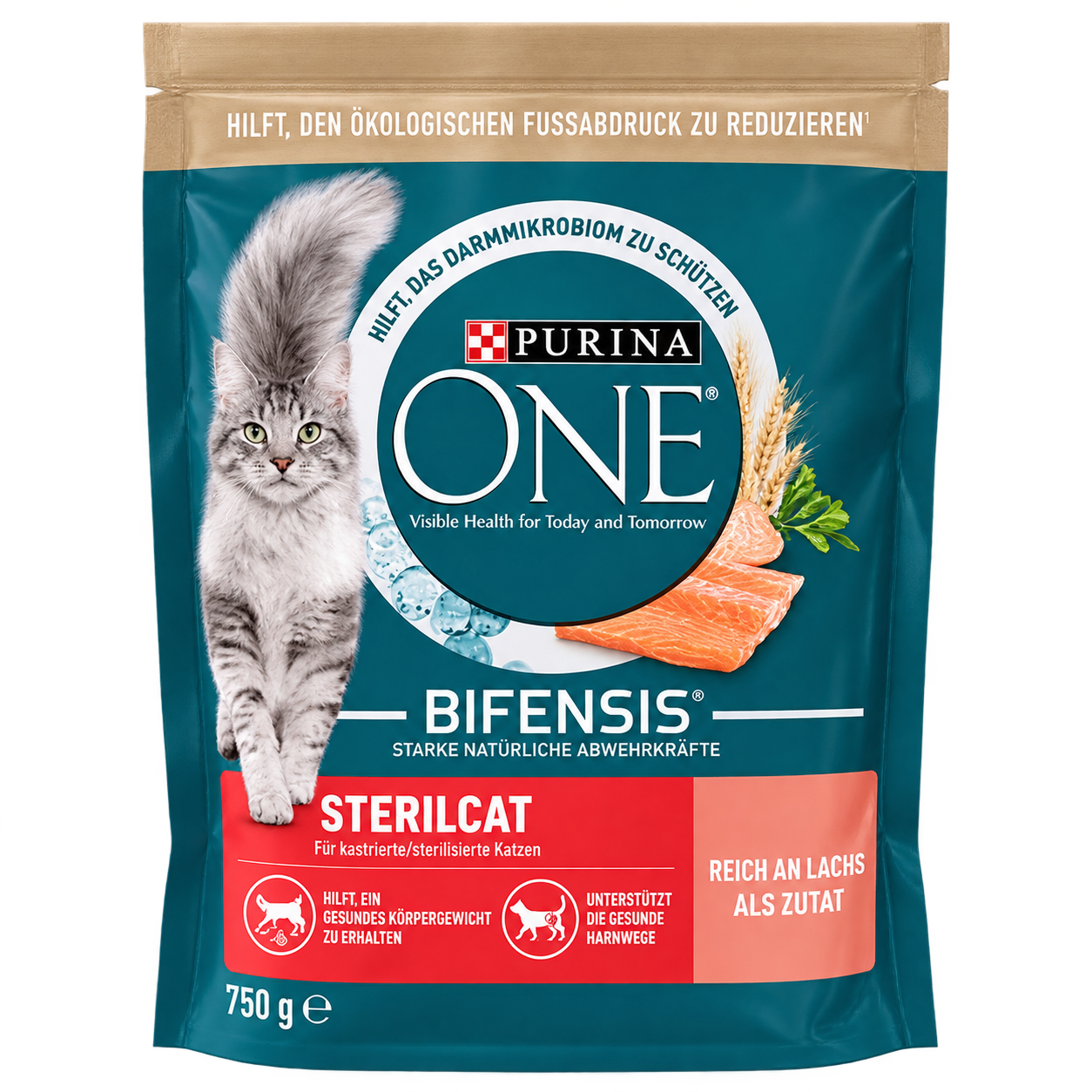 One Sterilcat Lachs&Weizen 750g