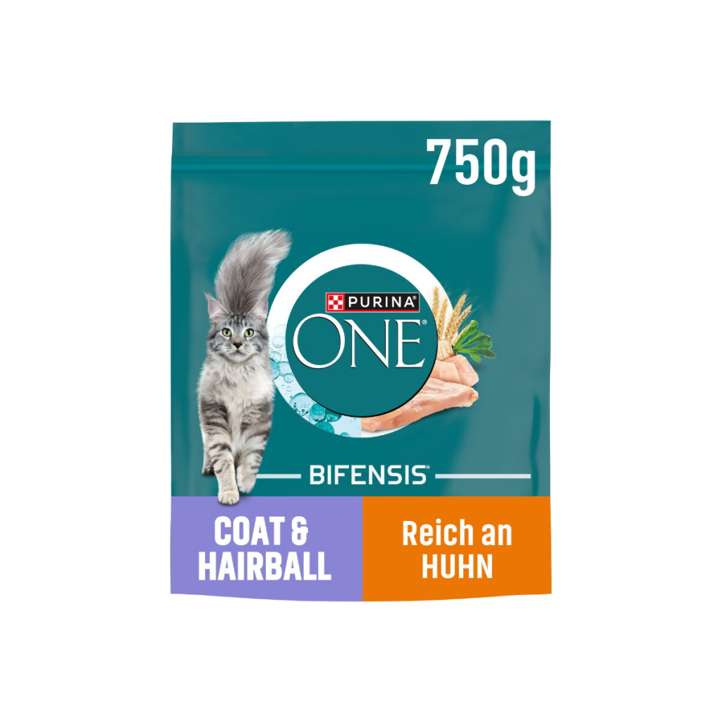 One Coat&Hairball Huhn 750g