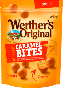 Werthers Original Caramel Bites Crunchy 140g