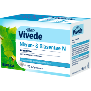 EDEKA elkos VIVEDE Nieren-Blasentee N 20ST 35g