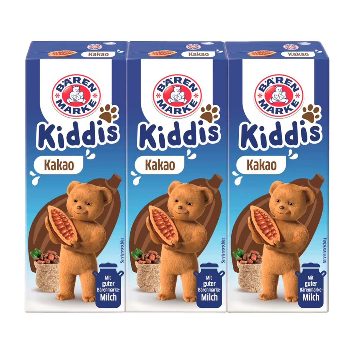 Bärenmarke Kiddis Kakao 3x0,2l