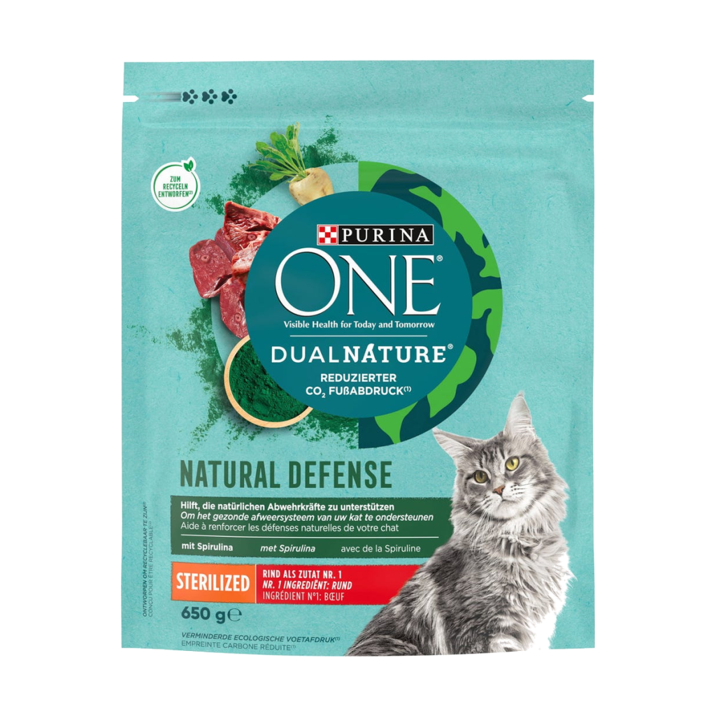 One Dual Nature Sterilcat Rind 650g