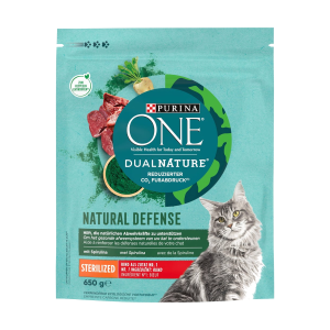 One Dual Nature Sterilcat Rind 650g