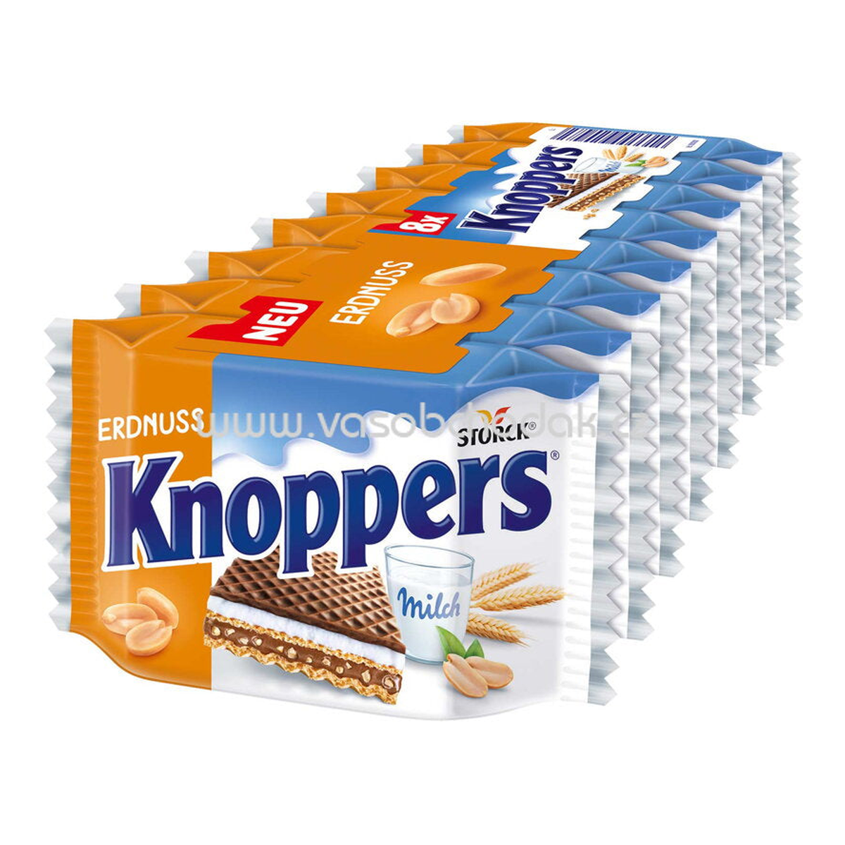 Knoppers Арахис 8ST 200g