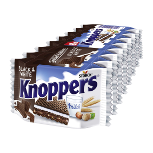 Knoppers Black&White 8ST 200g