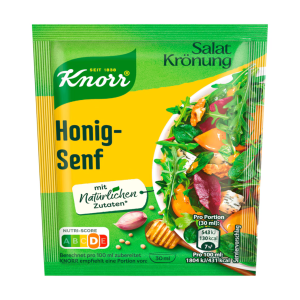 Knorr Salatkrönung Honig Senf für 450ml 40g