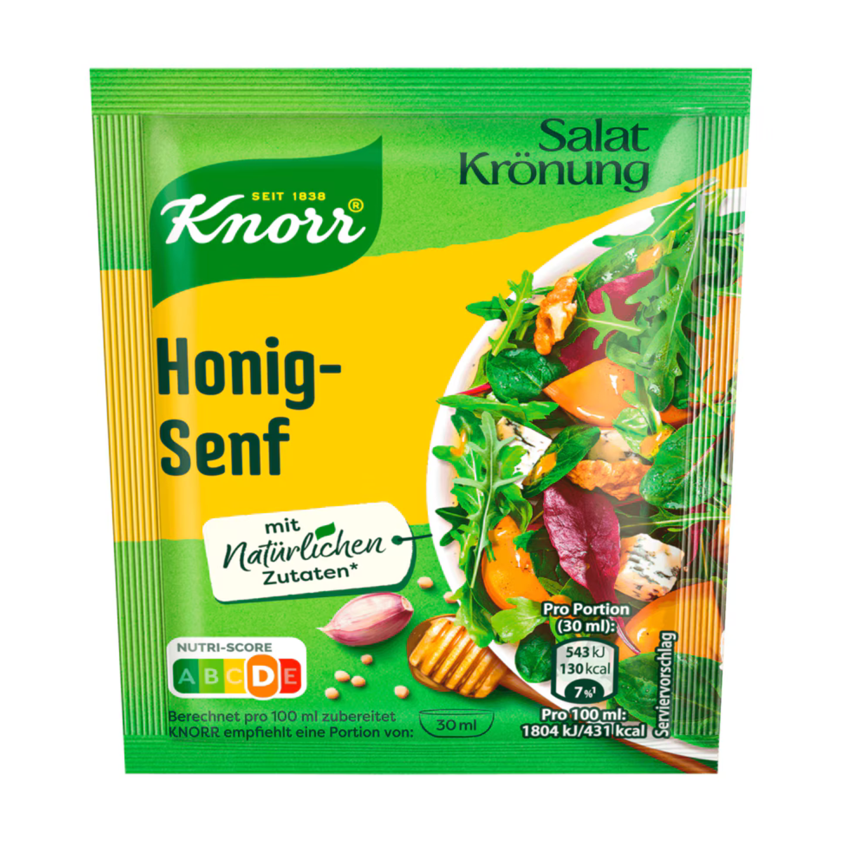 Knorr Salatkrönung Honig Senf für 450ml 40g
