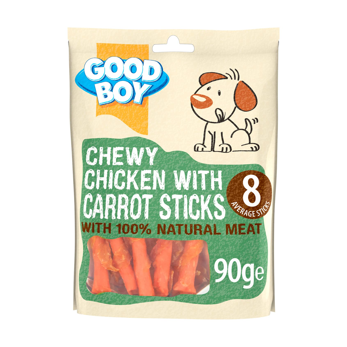 Good Boy Pawsley Kau-Twister mit Hähnchen 90g