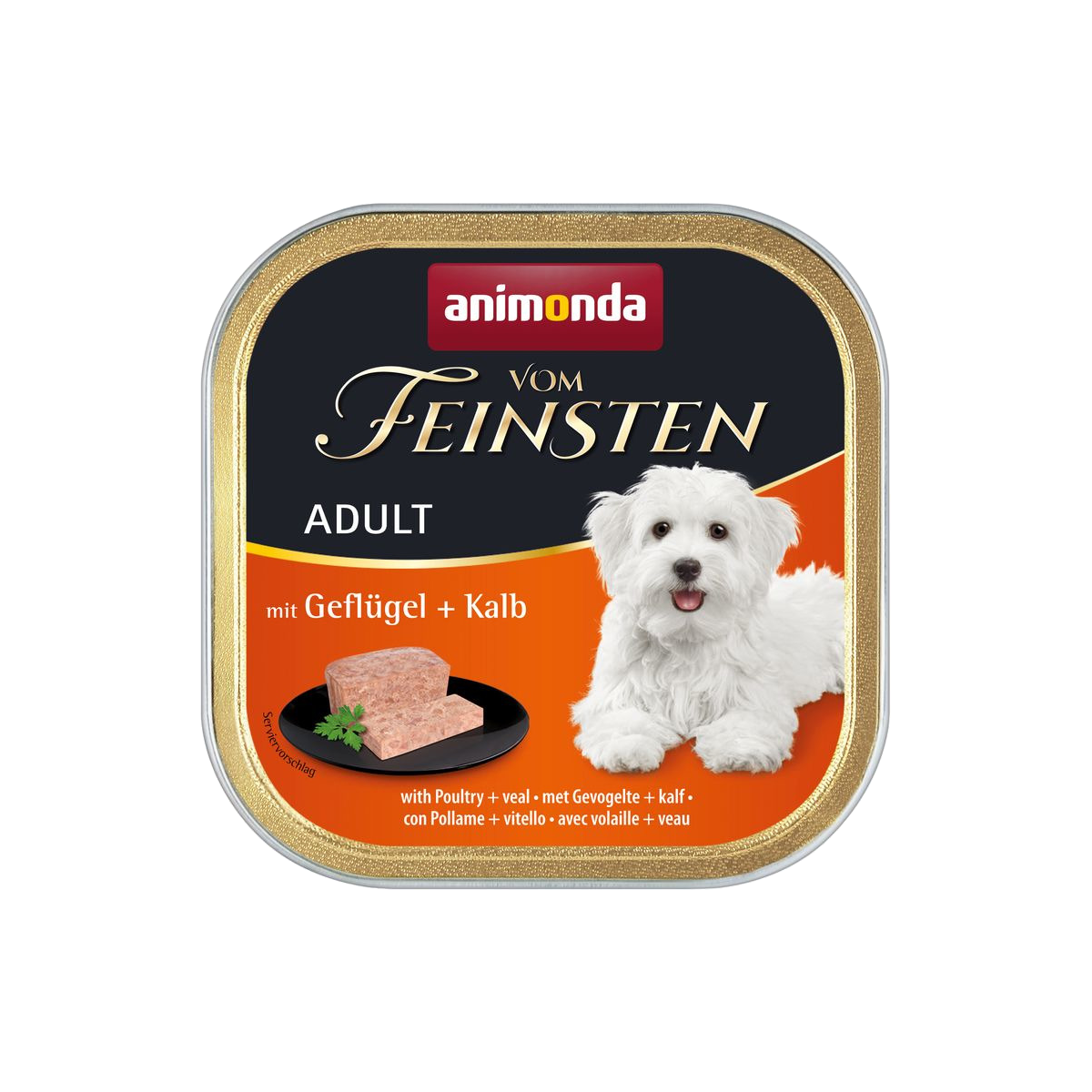 Animonda Vom Feinsten Adult mit Geflügel+Kalb 150g