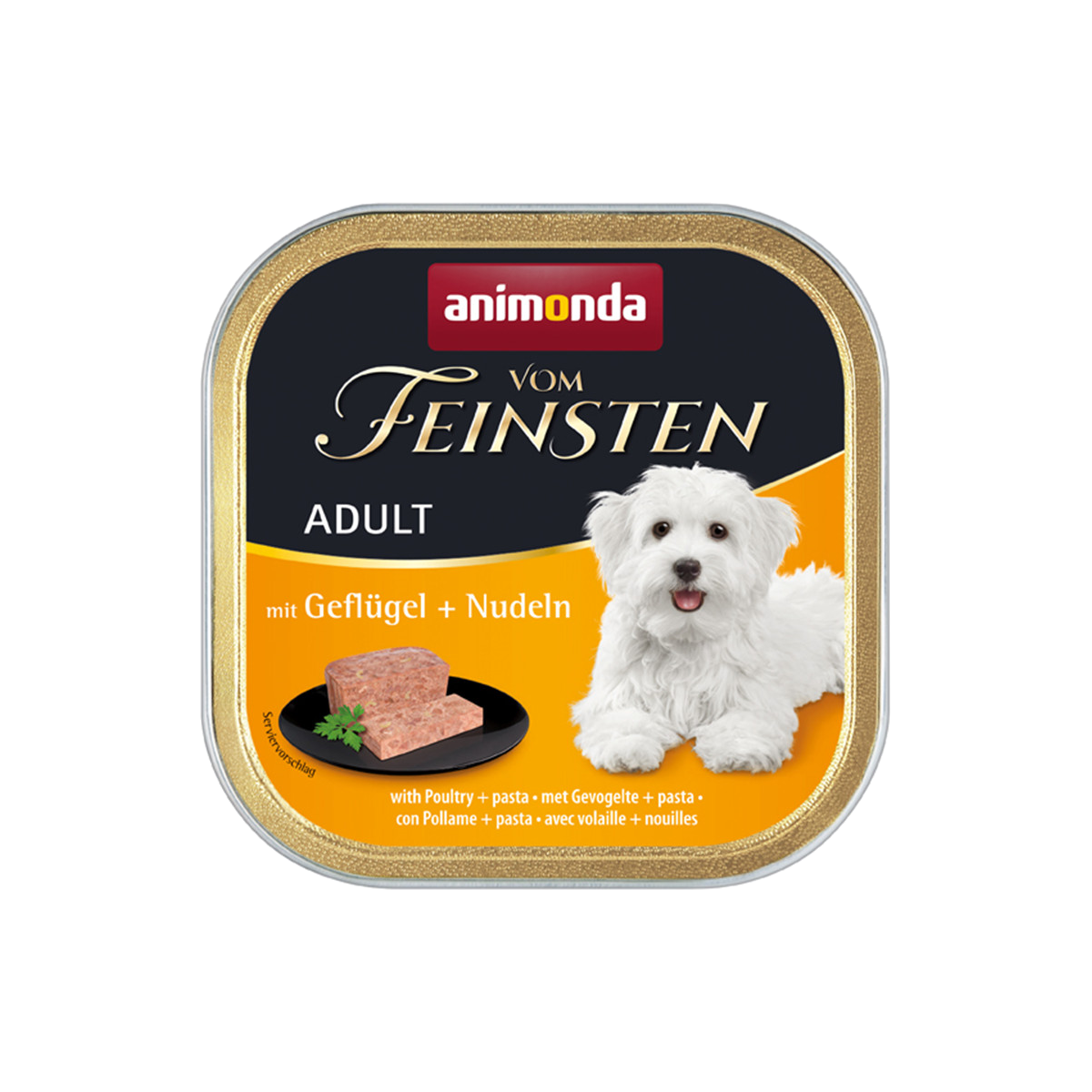 Animonda Vom Feinsten Adult mit Geflügel+Nudeln 150g