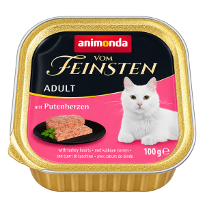 Animonda Vom Feinsten Adult mit Putenherzen 100g
