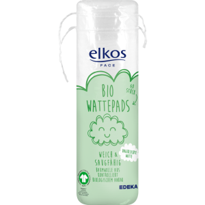 Bio EDEKA elkos Wattepads ungebleicht 60ST
