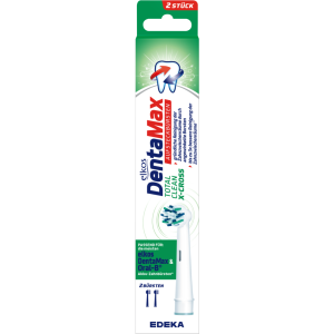EDEKA elkos DentaMax Universal Wechselköpfe Total Clean X-Cross 2ST