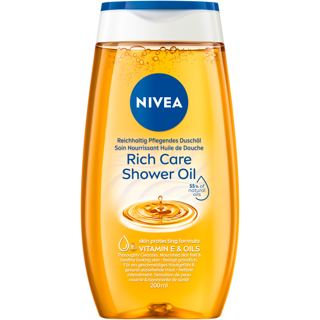 Nivea Rich Care Shower Reichhaltig Pflegendes Duschöl 200ml