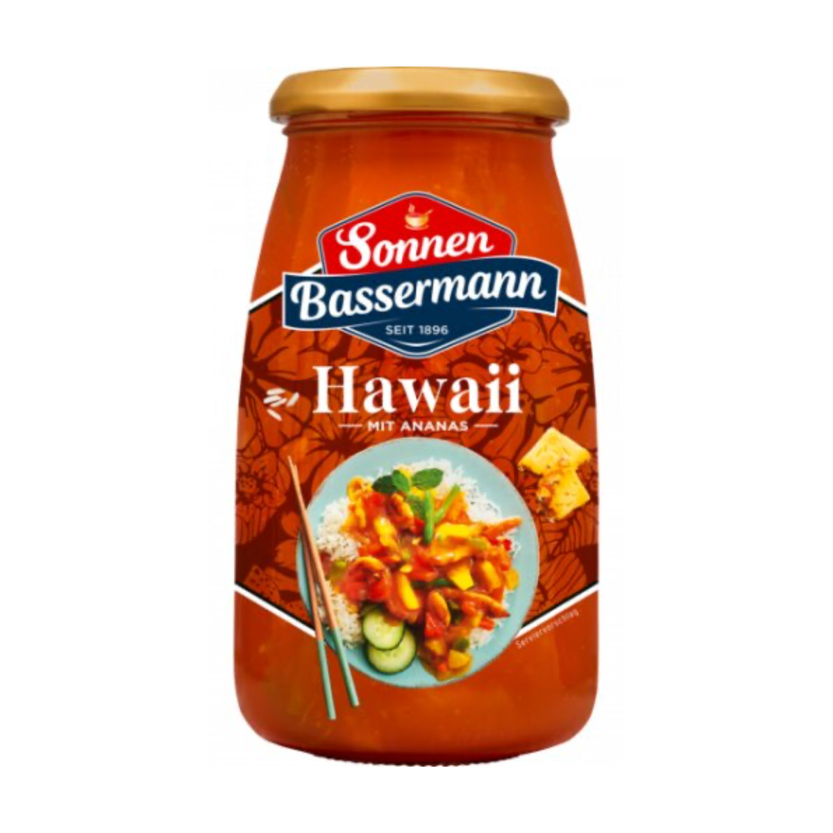 Sonnen Bassermann Fertigsauce Hawaii mit Ananas 515g