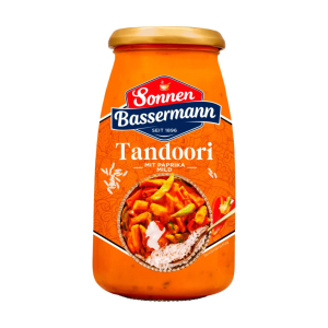 Sonnen Bassermann Fertigsauce Tandoori mit Paprika mild 520g