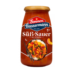 Sonnen Bassermann Fertigsauce süß-sauer mit Pfirsich 525g