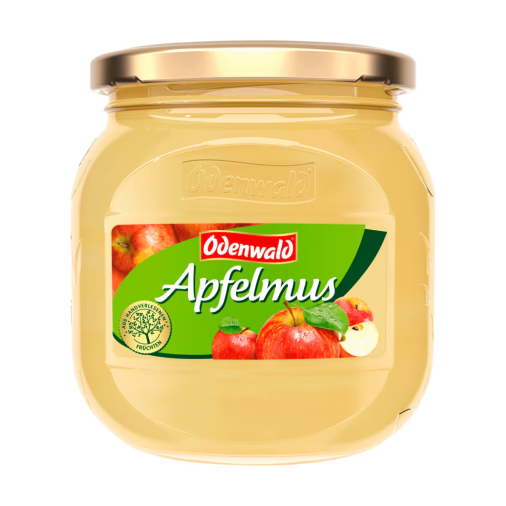 Odenwald Apfelmus leicht gezuckert 720g