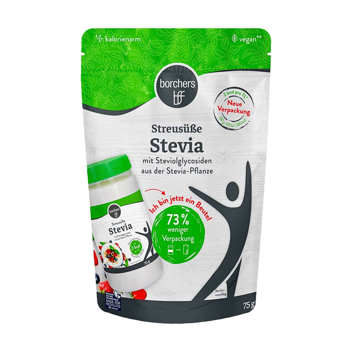 BFF Streusüße Stevia 75g