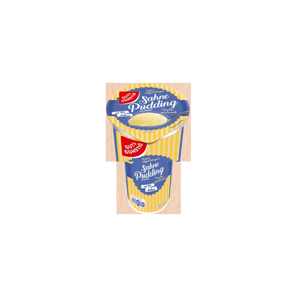 GUT&GÜNSTIG Sahnepudding Vanille 200g