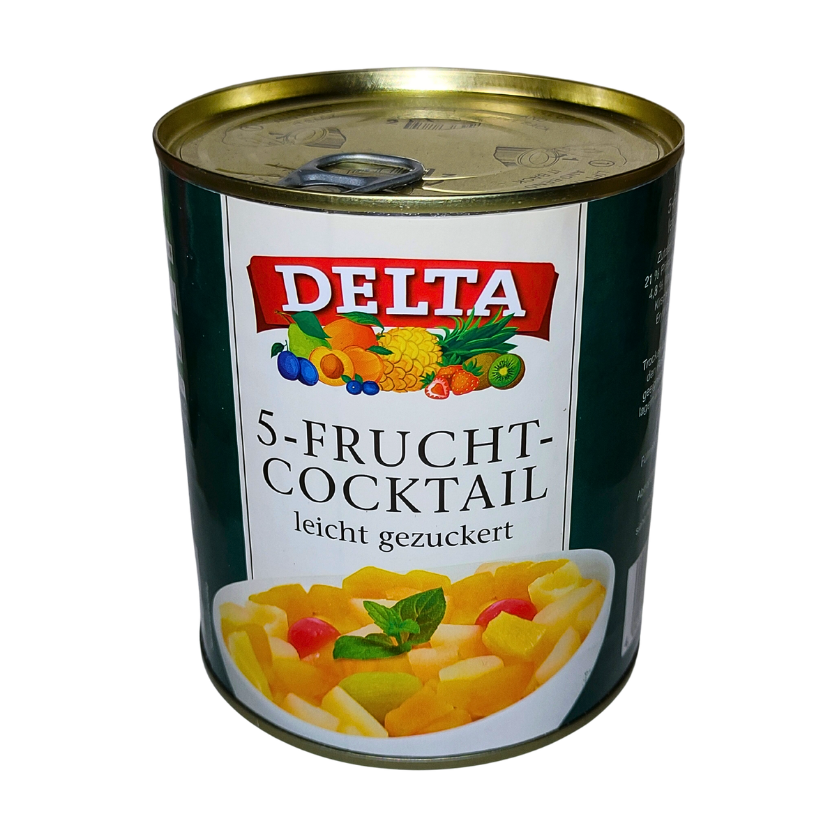 DELTA 5-Fruchtcocktail лёгкий подслащённый 820g