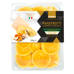 EDEKA Genussmomente Panzerotti doppelt gefüllt mit Steinpilzen, Trüffel, Pfifferlingen 250g