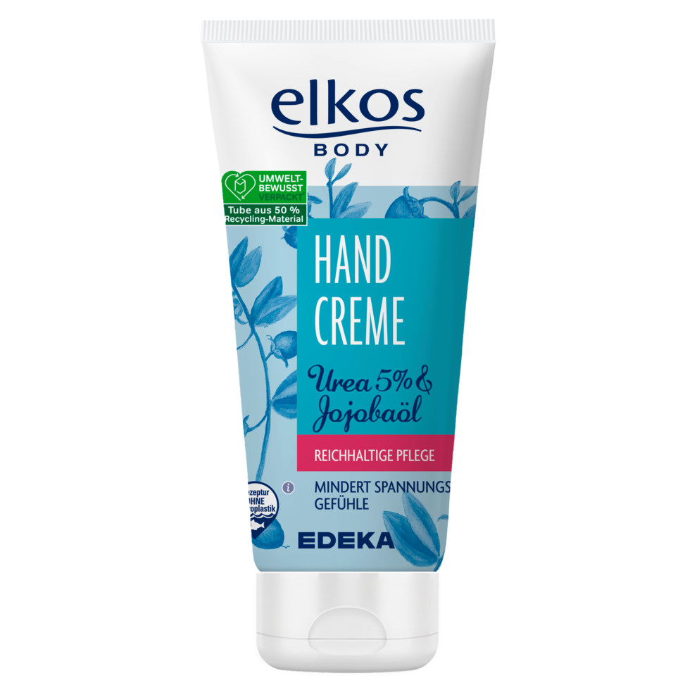 EDEKA elkos Handcreme Urea&Jojobaöl 100ml