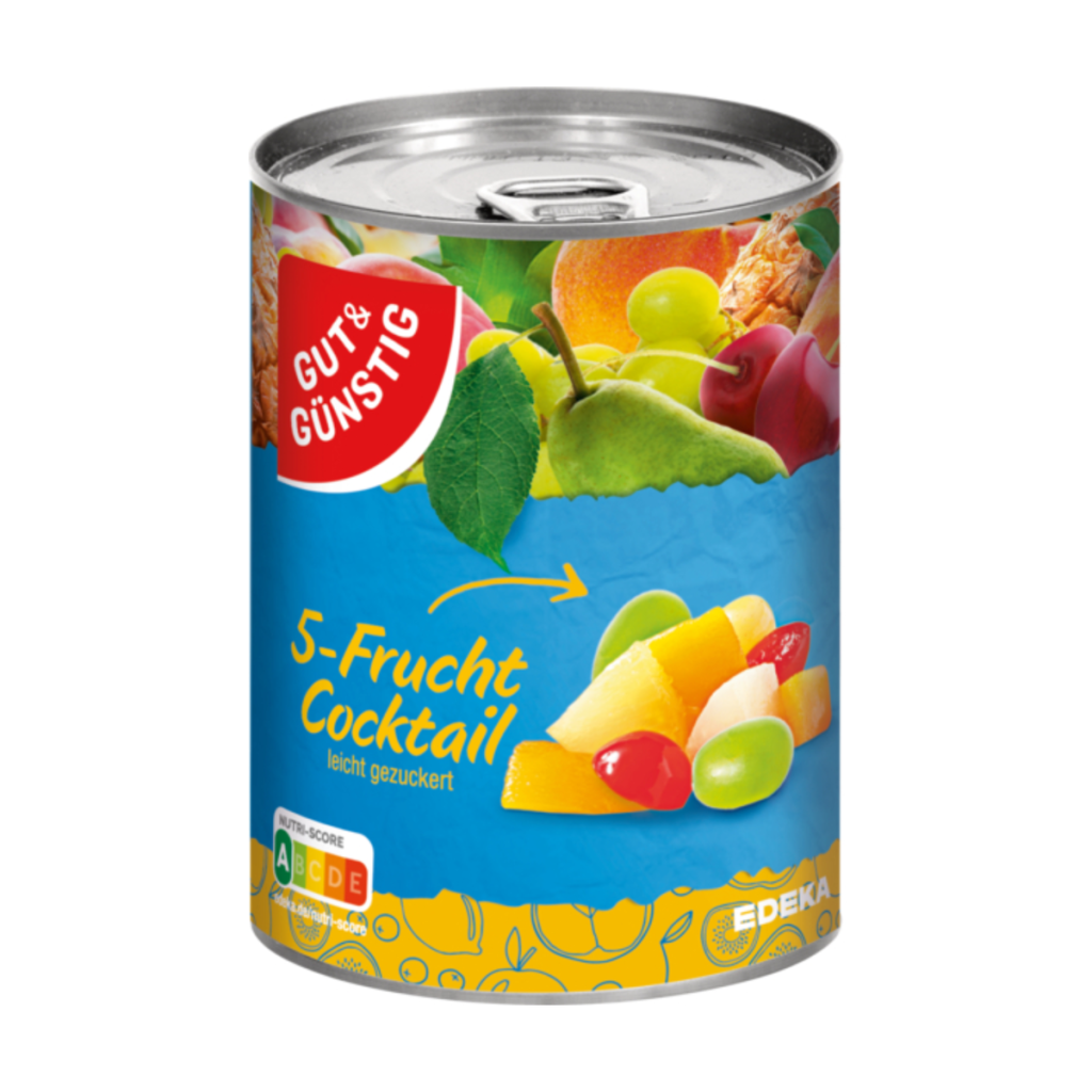 GUT&GÜNSTIG Fruitcocktail 410g