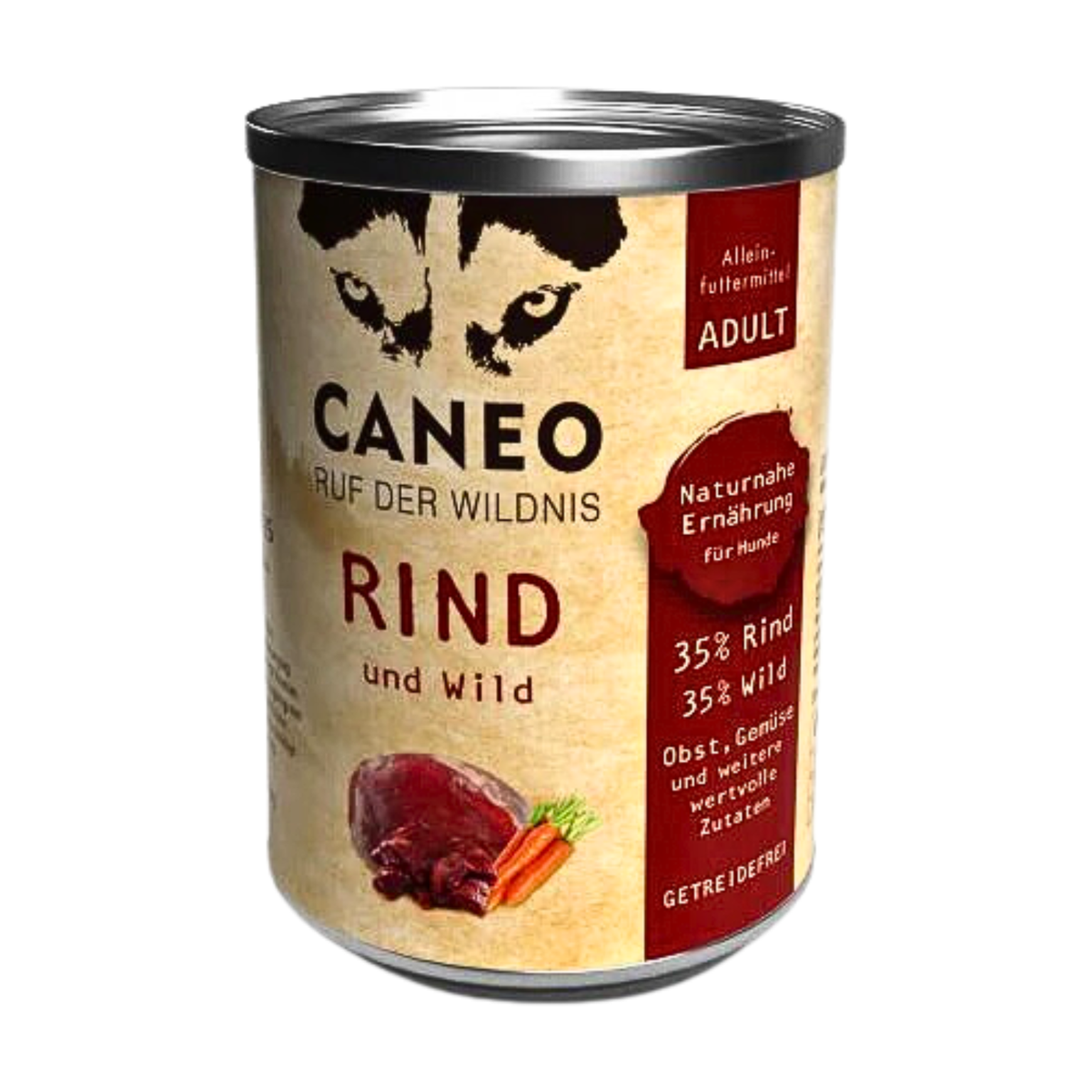 Caneo Hundenahrung Rind 800g