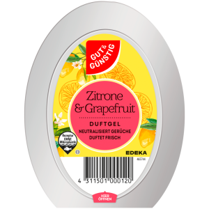 GUT&GÜNSTIG Duftgel Zitrone&Grapefruit 150g