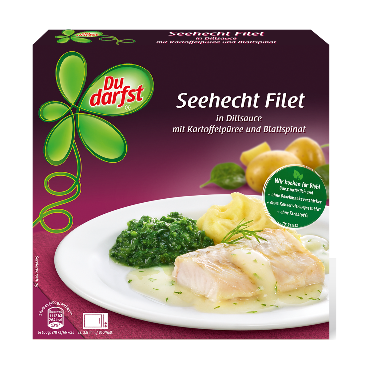 Du darfst Seehecht 400g