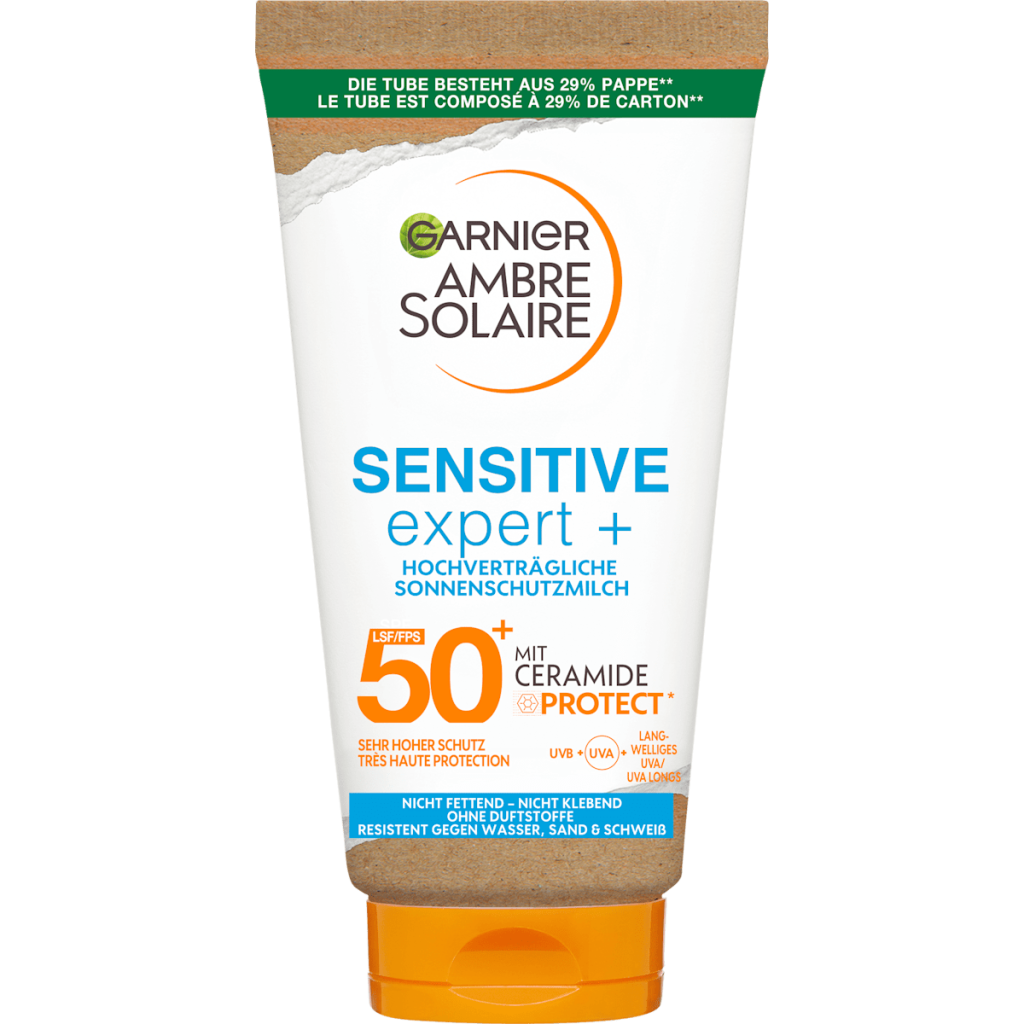 Garnier Ambre Solaire Sonnenmilch Sensitiv LSF50+ 175ml