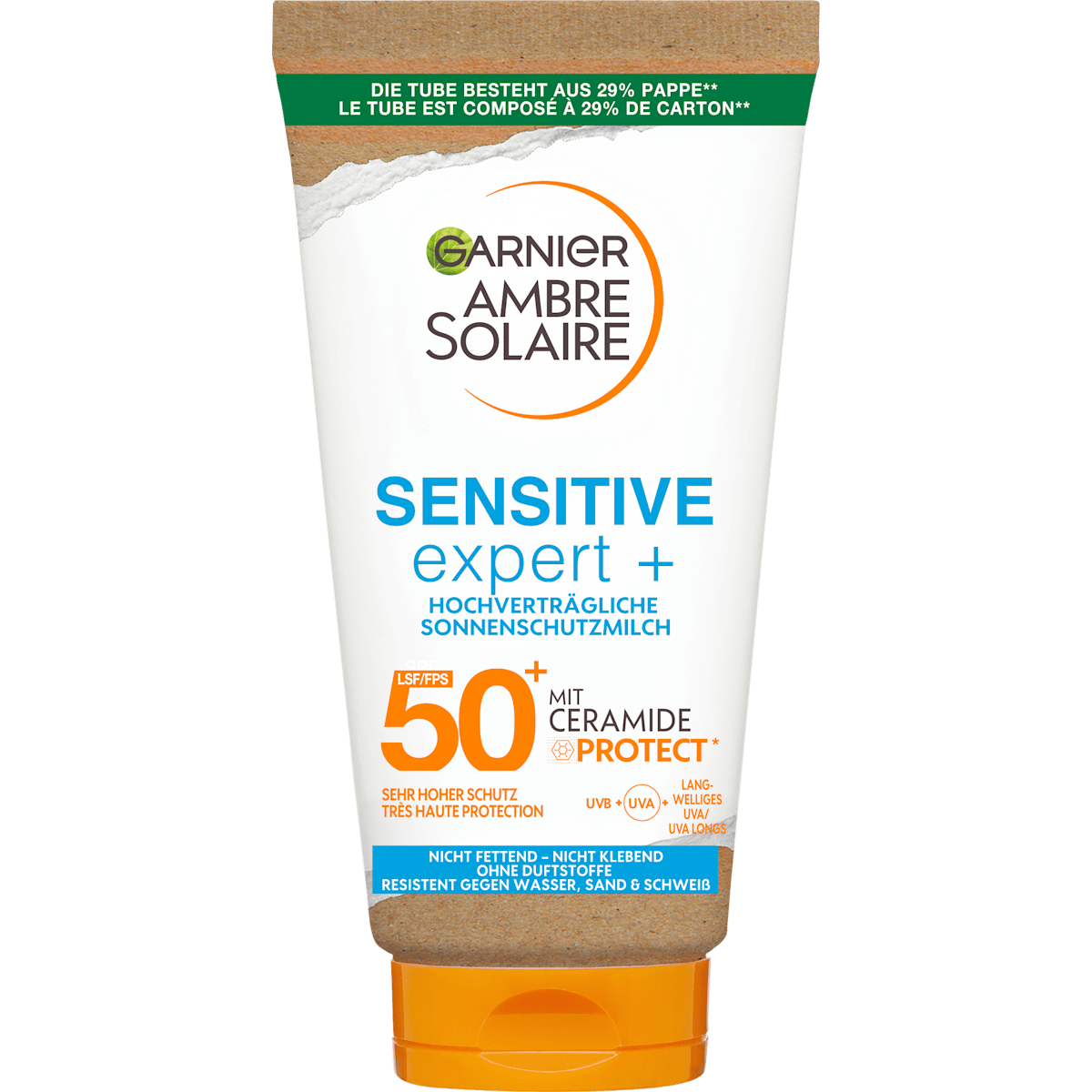 Garnier Ambre Solaire Sonnenmilch Sensitiv LSF50+ 175ml