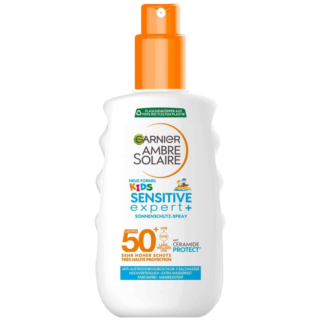 Garnier Ambre Solaire Sensitive Kids Sonnenspray LSF50+ 150ml