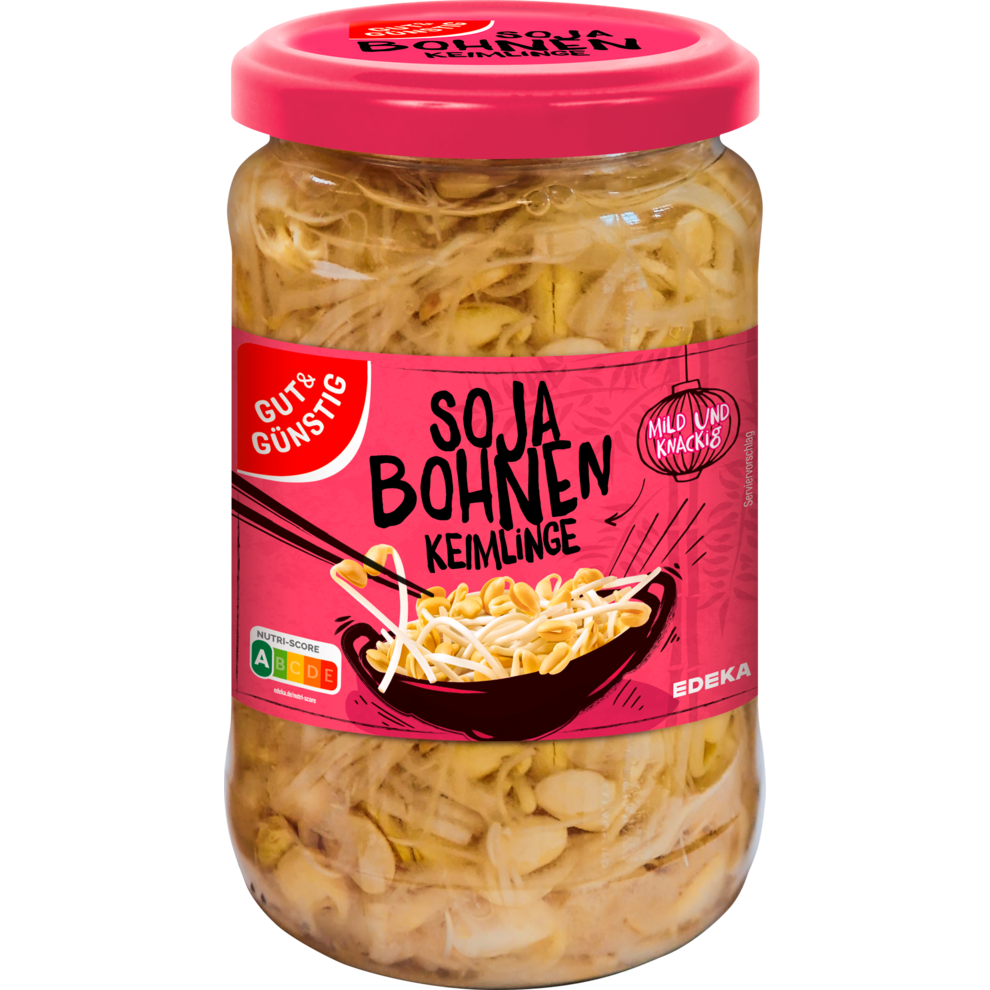 GUT&GÜNSTIG Sojabohnenkeimlinge 330g