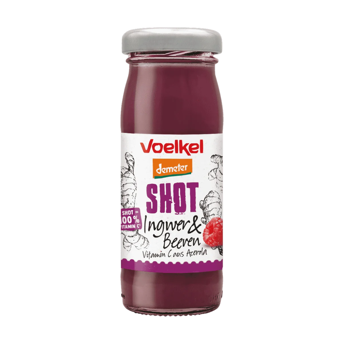 Demeter Voelkel Shot Ingwer&Beeren 95ml