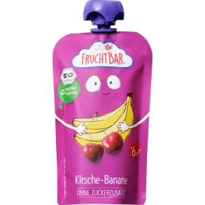Bio Fruchtbar Fruchtpüree Kirsche&Banane 120g