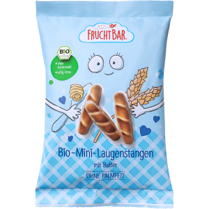 Bio Fruchtbar Mini-Laugenstangen mit Butter 90g