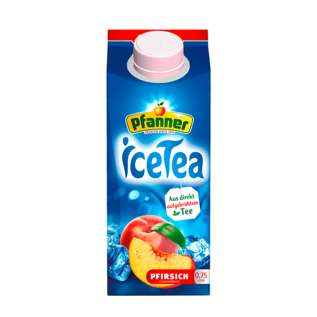 Pfanner Холодный чай персик 0,75l EW