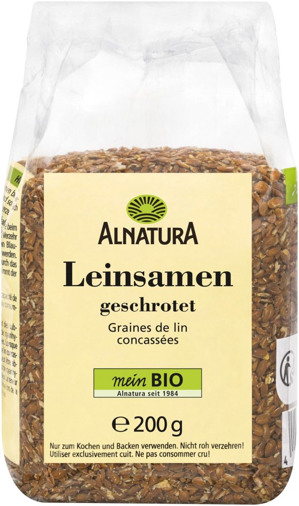 Bio Alnatura Leinsamen geschrotet 200g