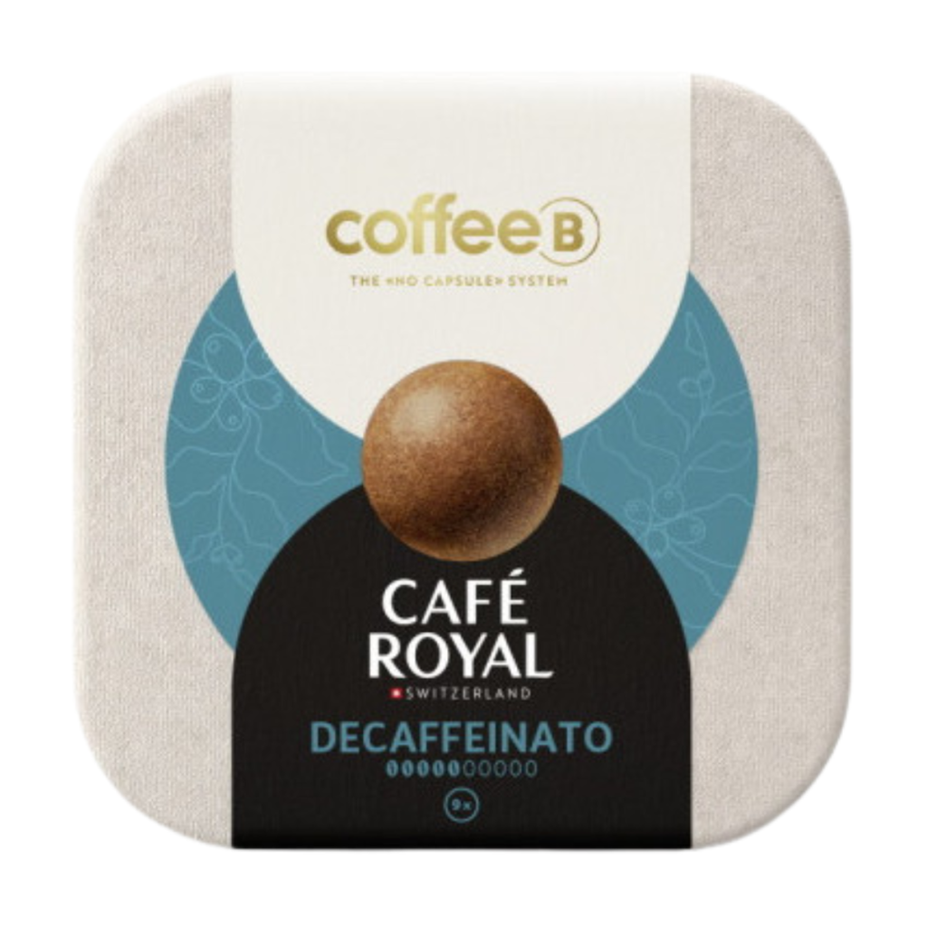 CoffeeB Cafe Royal Decaffeinato 9ST 51g