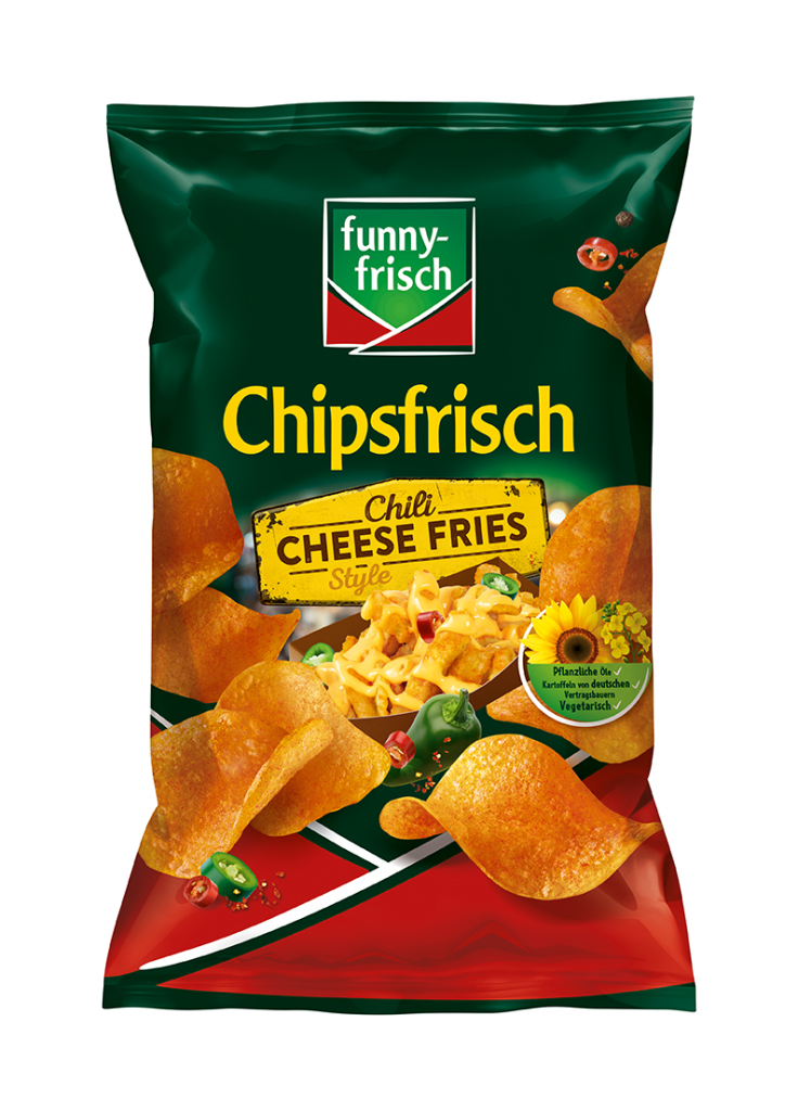 Funny-frisch Chipsfrisch Chili Cheese Fries Style 150g