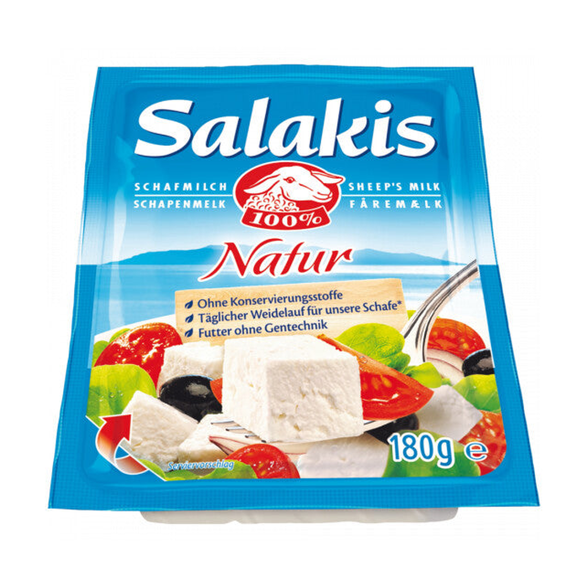 Salakis Натуральный 48% полножирный 180g