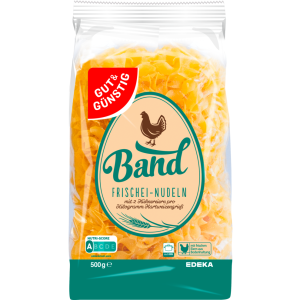 GUT&GÜNSTIG Frischei-Nudeln Band 500g