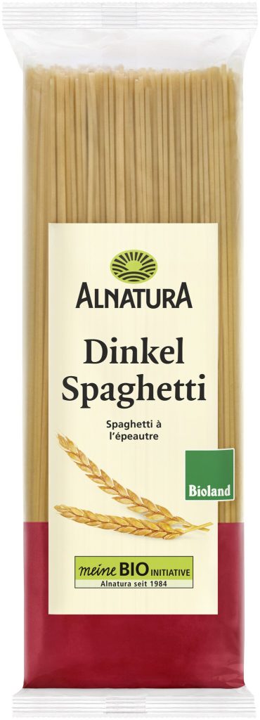 Bio Alnatura полба спагетти 500g