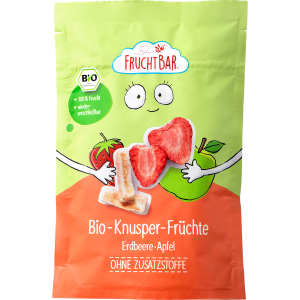Bio Fruchtbar Knusper-Früchte Erdbeer&Apfel 15g